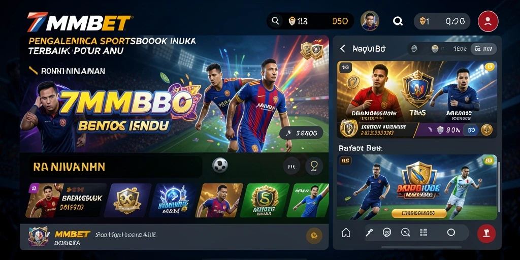 Screenshot menunjukkan gameplay menarik dari taruhan olahraga di 7MMBET.