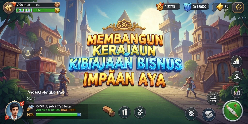 Tangkapan layar permainan Tycoon menampilkan aktivitas bisnis yang dinamis.
