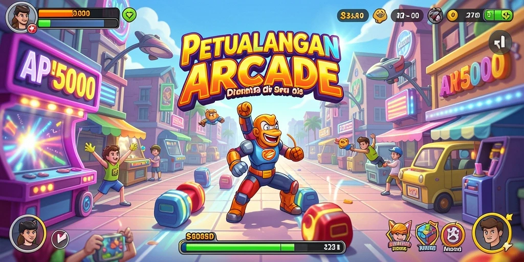 Tampilan gameplay seru dalam API5000 dengan aksi yang mendebarkan.