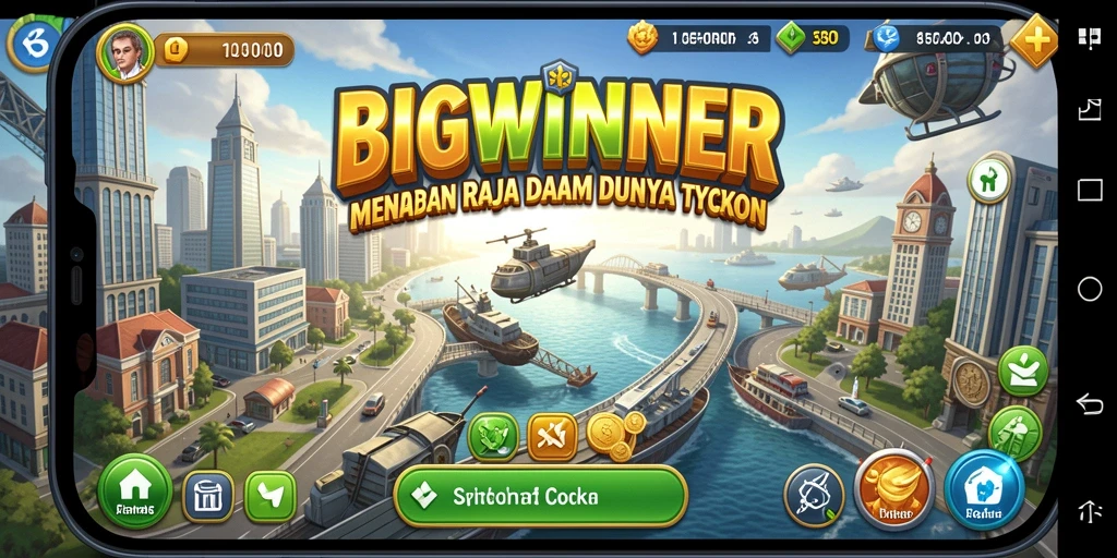 Screenshot gameplay BIGWINNER yang seru dan menantang.