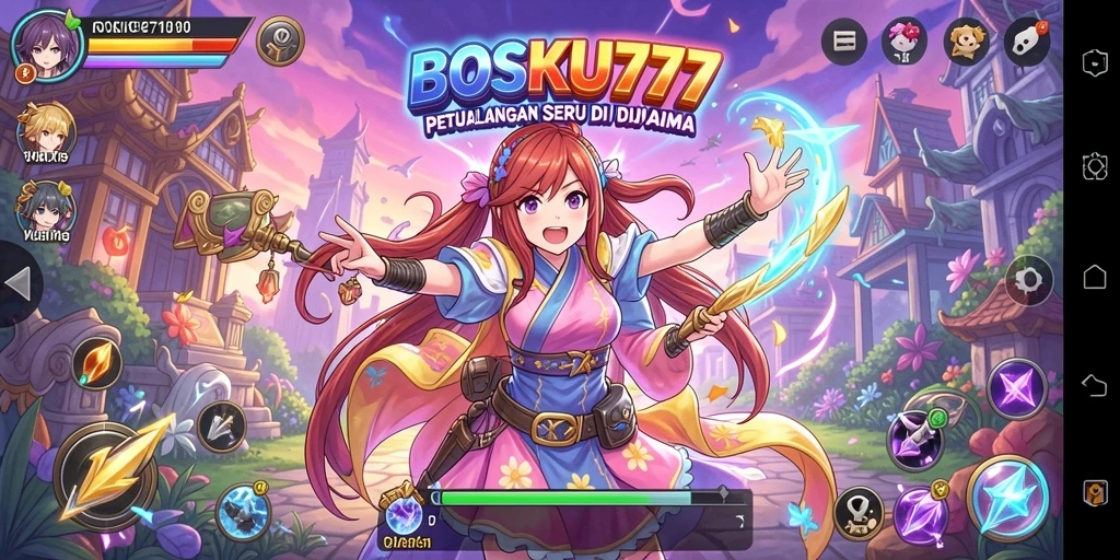Gameplay seru dan grafis menarik dari BOSKU777.