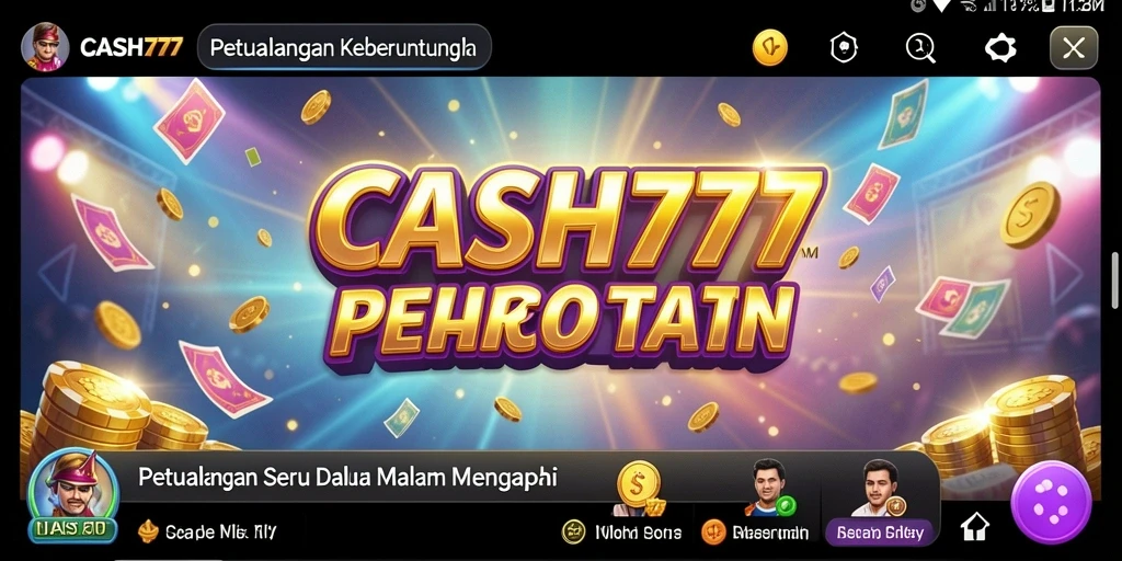 Tampilan gameplay <strong>CASH777</strong> yang penuh aksi dan petualangan menanti!