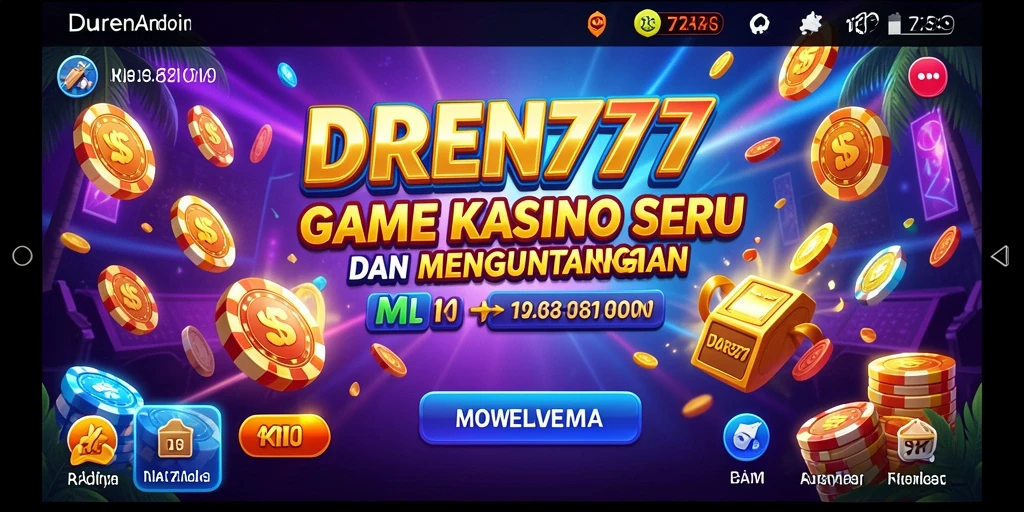 Tangkapan layar DUREN777 yang menampilkan gameplay kasino yang mengasyikkan.