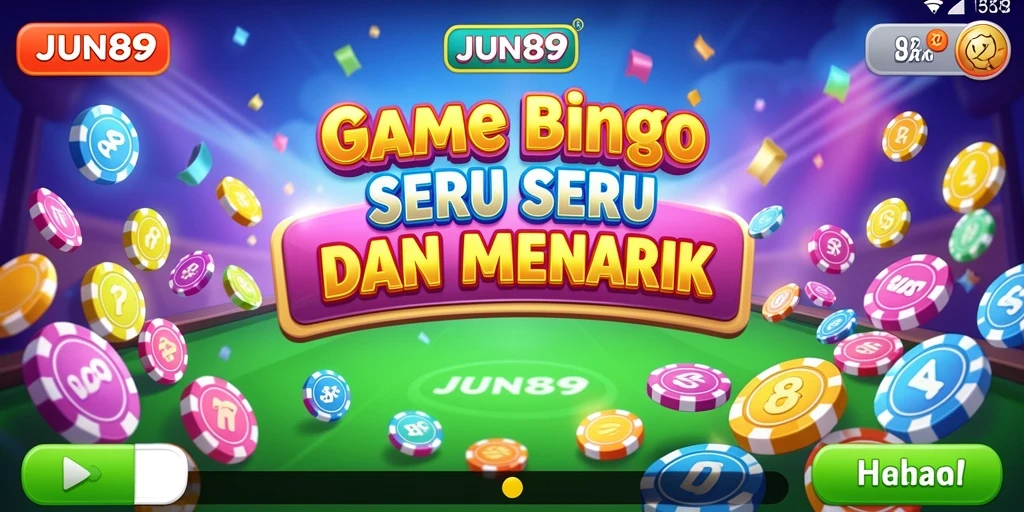 Screenshot gameplay Bingo JUN88 yang menarik dan interaktif.