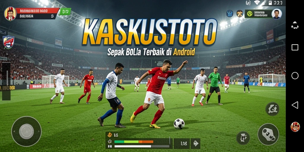 Tampilan gameplay KASKUSTOTO yang penuh aksi di lapangan.