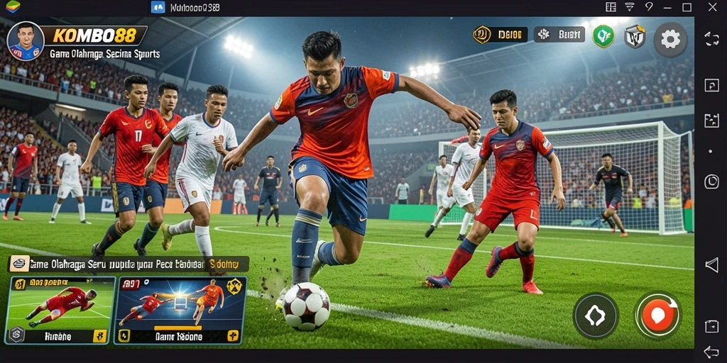 Gameplay seru dan kompetitif di KOMBO88.