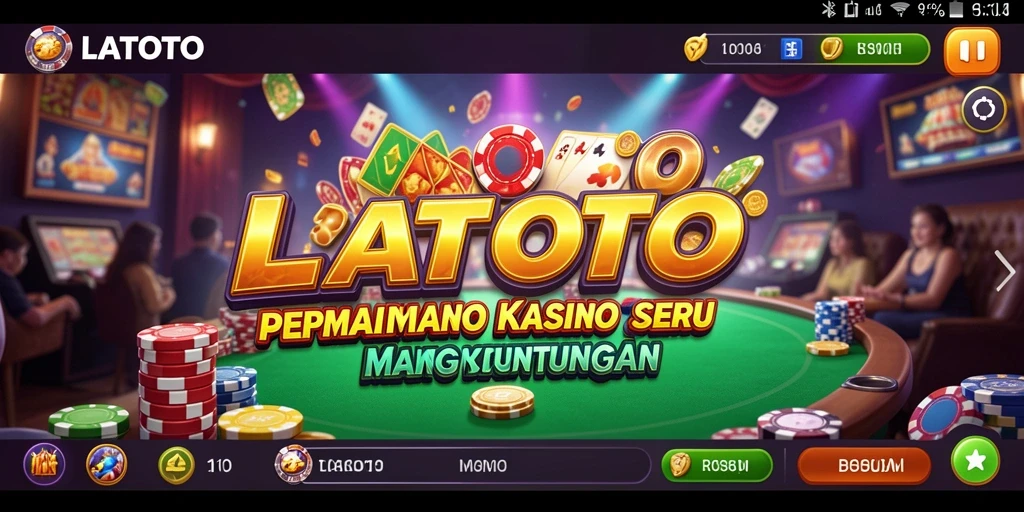 Tangkapan layar LATOTO menampilkan gameplay kasino yang menarik dan mendebarkan.