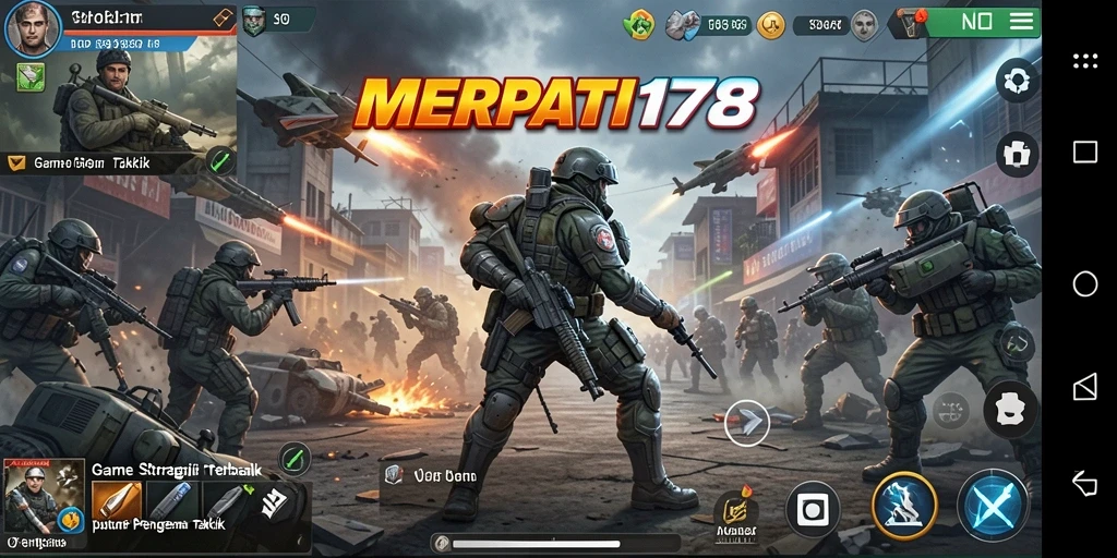 Screenshot dari gameplay strategi MERPATI178 yang penuh aksi.