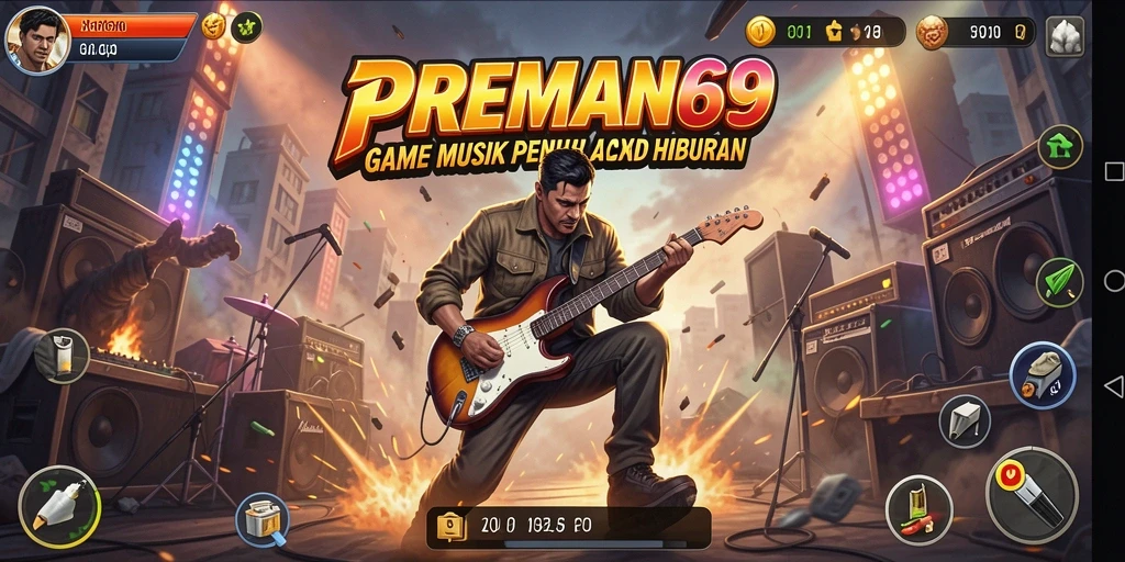 Screenshot dari gameplay menampilkan aksi seru dalam <strong>PREMAN69</strong>.