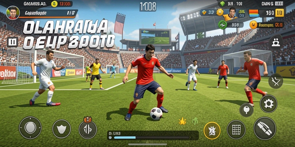 Tampilan gameplay seru di SIAP108 dengan aksi olahraga menegangkan.