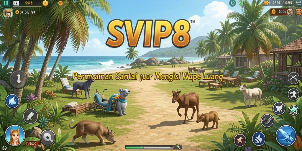 Screenshot gameplay SVIP8 yang menunjukkan keseruan permainan Casual.